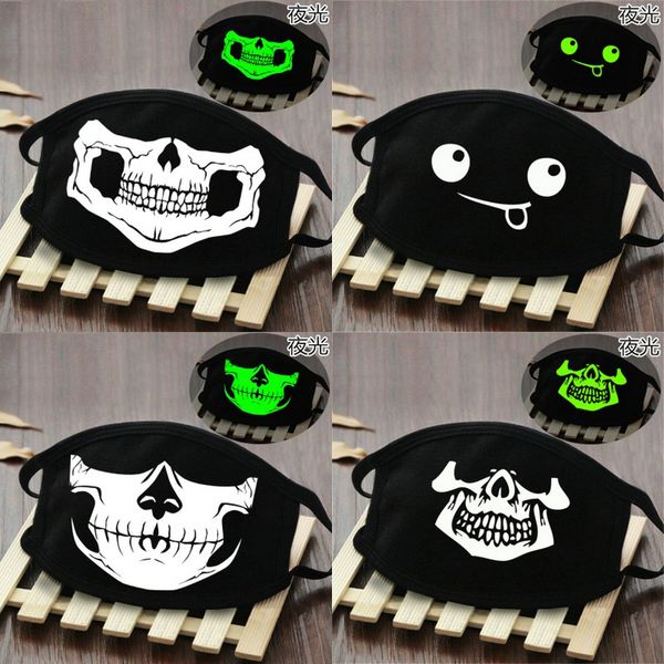 

curly mustache face mask fathers day female face mask glow in the dark skeleton head mask beidiensport peyof, Black