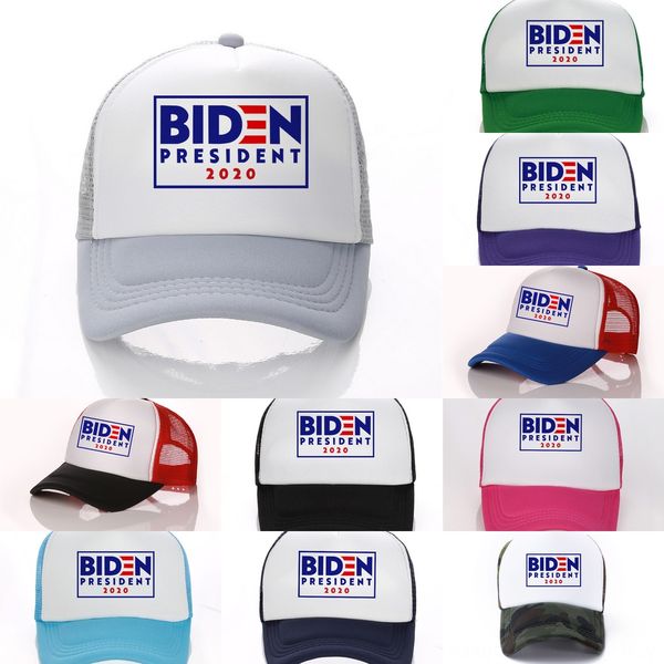 

6owt7 biden 2020 hat washed joe biden for embroidery 2020 president baseball cap hat adjustable usa party hat, Blue;gray