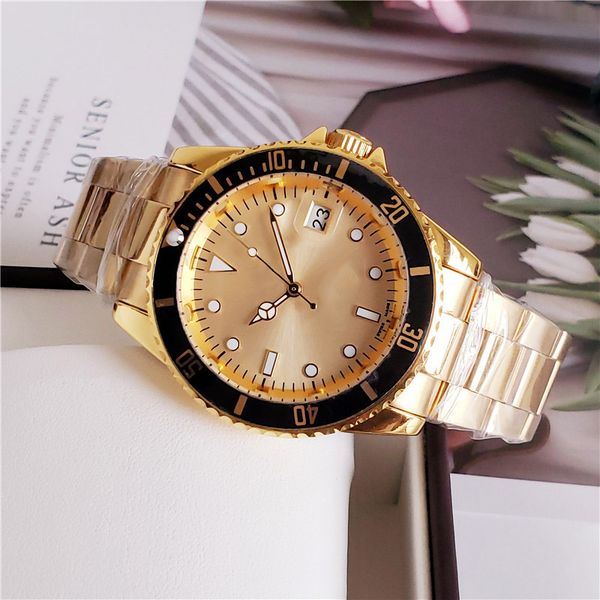 

good quality popular mechanical watches men calendar style solid stainless steel band wrist watch x72, Slivery;brown