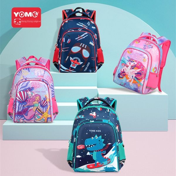 

yome hong kong fashion children's brand new school pupil schoolbag start school wandering planet children's bag