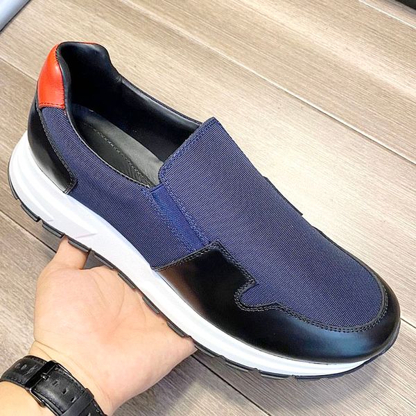 

the new highquality mens heavybottomed leather sports shoes canvas casual shoes comfortable sports shoes design men's casual leather qw, Black