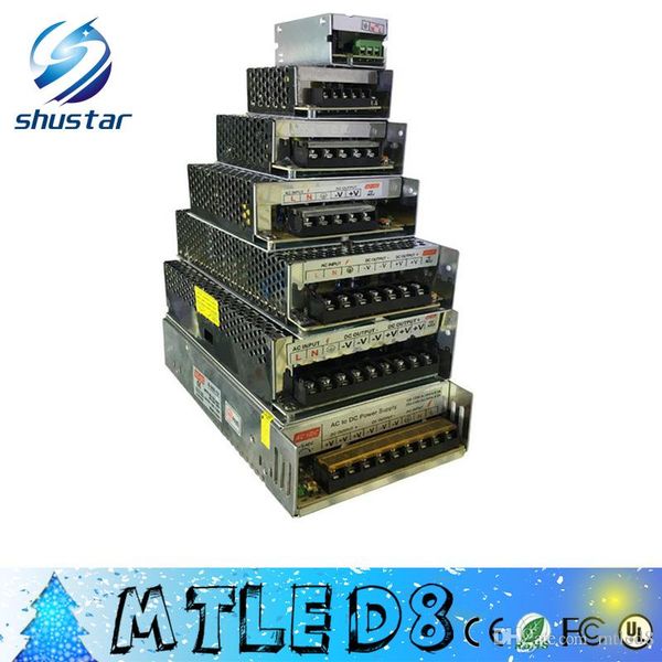 

latest ac 110v 220v to dc 12v 2a 5a 10a 15a 20a 25a 30a led transformer 60w 120w 180w 240w 300w 360w power supply for led modules led strips