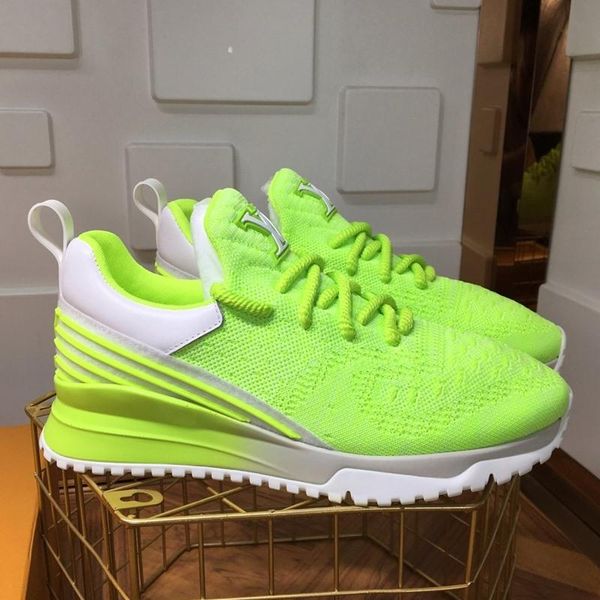 

luxury air mens casual shoes with box breathable sports basketball shoes leather sneakers mens tennis shoes runner sneaker 005, Black