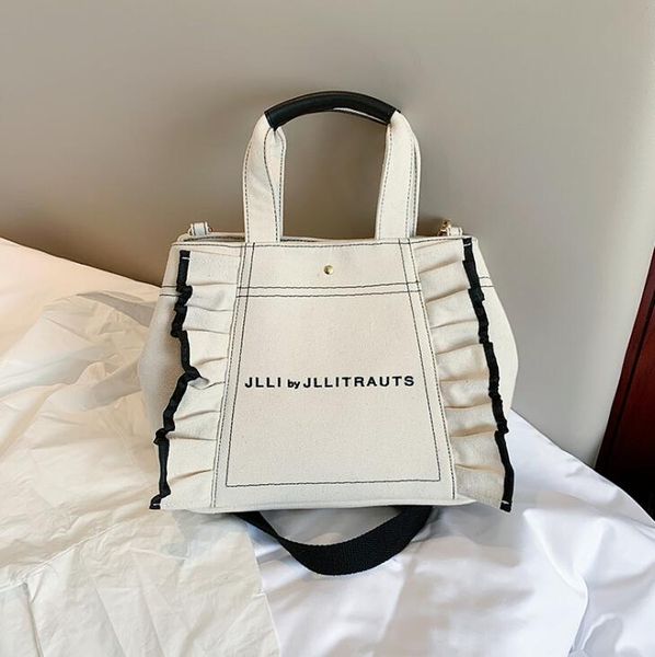 

designer shipping bags women handbags large capacity canvas bag ins big shoulder bags