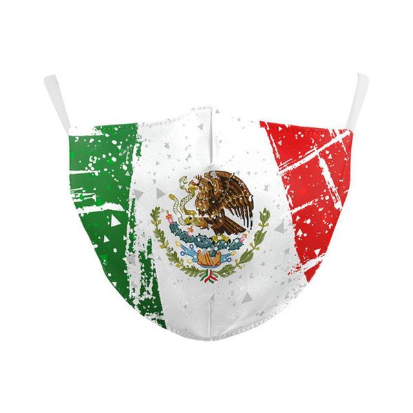 

forza italy spain flag print mask keep fighting face masks fabric protective pm25 reusable mask proof washable tapaboca vqtvb