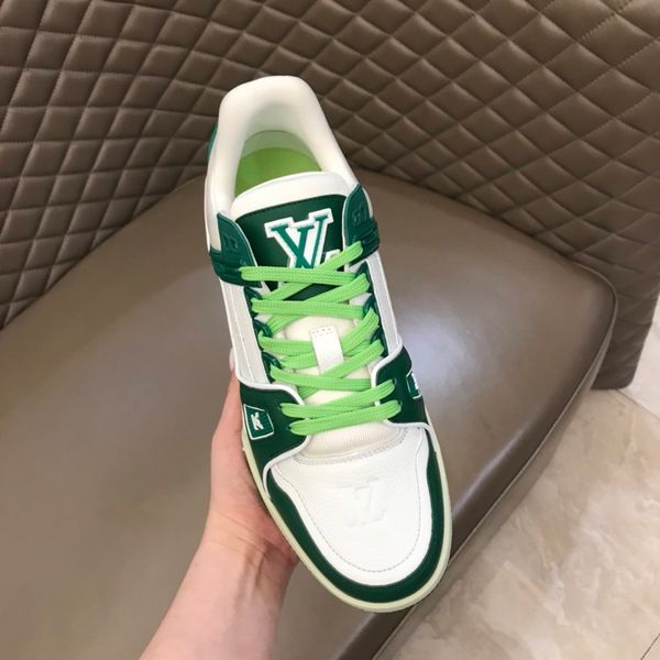 

new052 luxury high-quality casual men's shoes fashion all-match sports shoes outdoor comfortable men's shoes original box packagin, Black