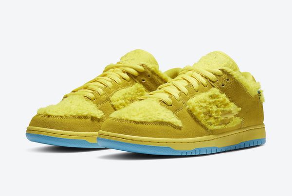 

2020 sb dunk low желтый медведи дети скейтборд обувь для продажи мужчины женщины спортивная обувь бесплатная доставка с коробкой размер 36-4, Black