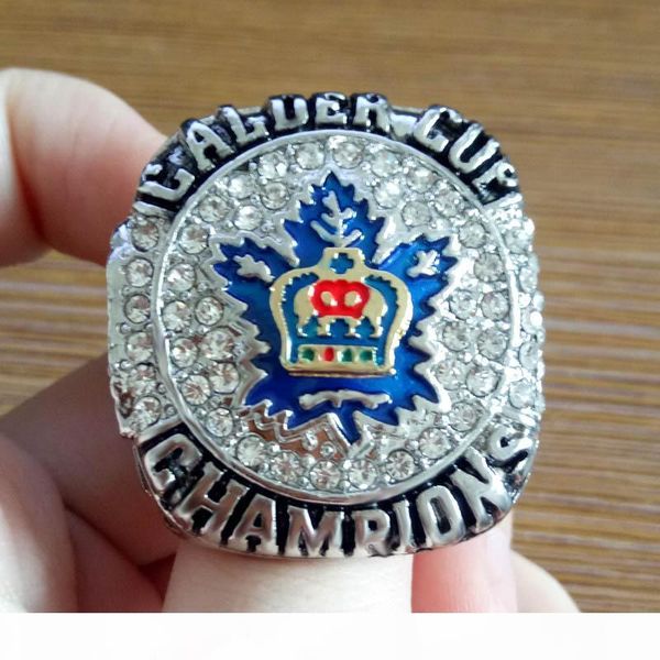 

коллекционное лучший подарок +2018 toronto marlies кольцо чемпионат fan ring вентилятора подарков whole drop доставка, Slivery;golden