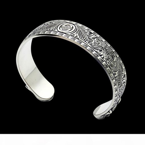 

new punk bracelet with pattern fits european style jewelry charm women and man bracelet jewelry ing, Black