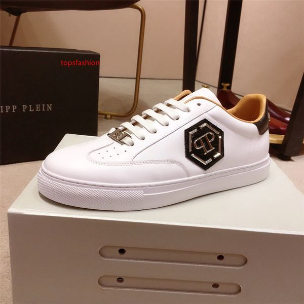 

20ss brand casual shoes men breathable leather shoes for male fashion mens flats luxury shoe casual trainers footwear, Black;green