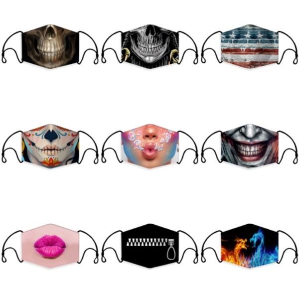 

s cloth mask with valve reusable face mask cartoon face masks anti dust cotton breather anti dust filter face mask pm2.5#998