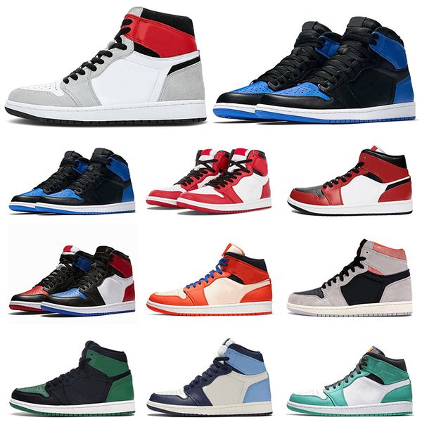 

fashion crimson tint 1s women basketball shoes og light smoke grey jumpman 1 1s unc pine green mens sneakers size 36-46