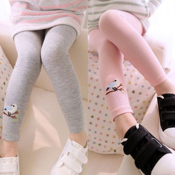 

amp;40 new cartoon cats leggings for girls kids spring autumnm cotton leggins children skinny clothing trouser pants cute leginsy, Black