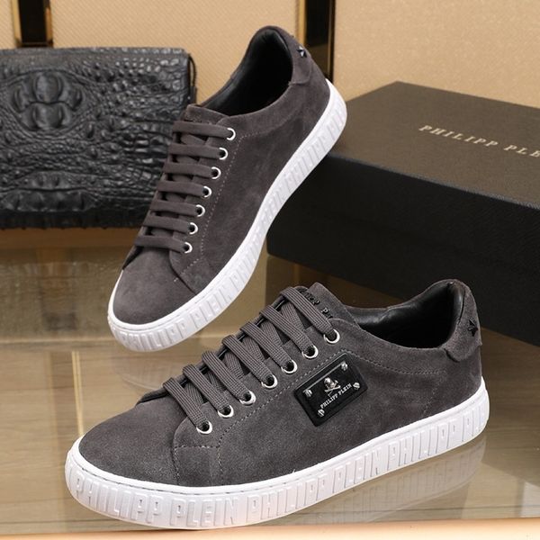 

2020 i35 fashion trend mens designer shoes leather luxury breathable comfortable outdoor shoes lace-up casual hiker shoes mens sneakers, Black