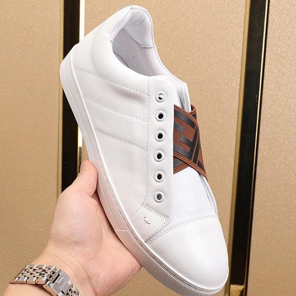 

mens shoes fashion white leather slip -ons sneaker zapatos de hombre men shoes fashion type fast ship chaussures homme sports shoes sale, Black