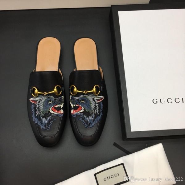 

2020 latest black leather casual slippers men casual shoes fashion trend comfortable shoe size 38-44 type 39745400573a