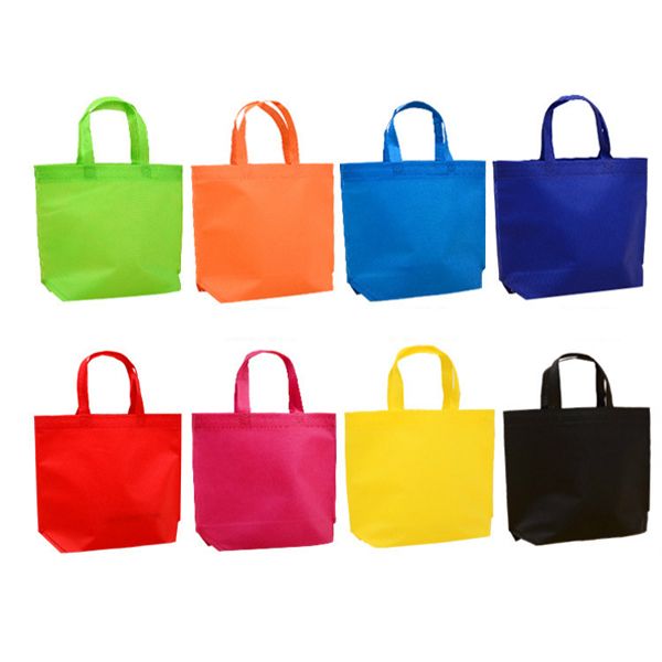 

wholesale non-woven shop bags environmentally friendly handbags laminated bags customized advertising shopping bags customized printed logo