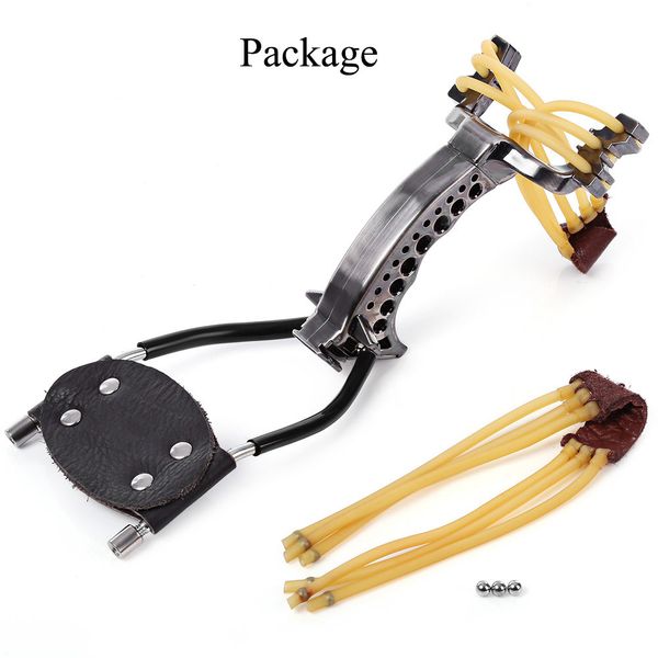 

professional tactical plastic pocket sling sball powerful hunting slingswith rubber band tubing pu leather catapult