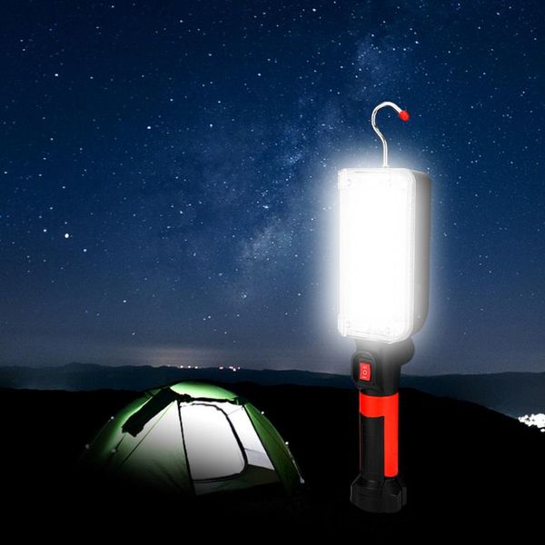 

2020 christmas lights outdoor multifunction 34smd led slim work light lamp magnetic with hook luces de navidad
