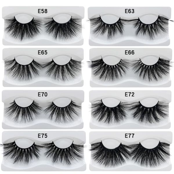 

Mink Lashes eyelash package 25MM 3D Makeup Fake Soft Natural 15 styles Long Thick Dramatic False Eyelashes Extension Beauty Tools