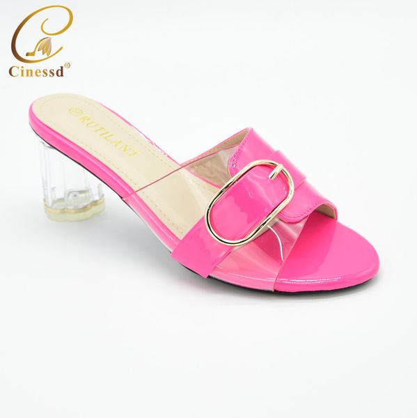 

2020 heels slippers women summer shoes selling italian style slingbacks african ladies shoe for party, Black