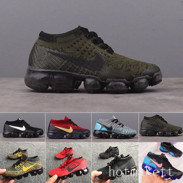 

vmp 2.0 knit kids shoes 2019 designers sneakers black dusty cactus white running shoes boys girls children shoes size 28-35 g55-e