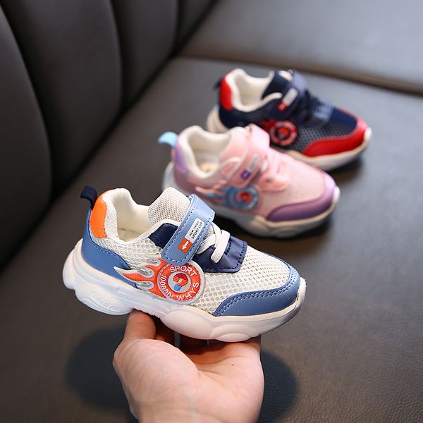 

новая осень 2020 мода девочек для мальчиков дети дети кроссовки обувь hollow дышащие качества для студентов спортивная обувь повседневная ho, Black