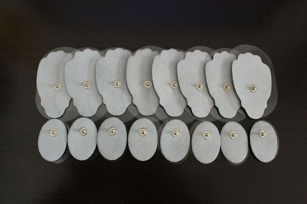 

replacement electrode pads combo (8 lg, 8 sm oval) for pinook digital massagers