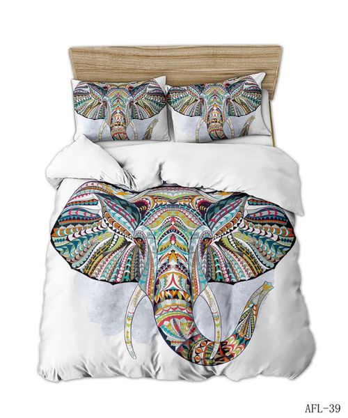 

3d bohemian bedding sets luxury boho duvet cover set for adults bed set pillowcase  king size quilt home textiles 3pcs