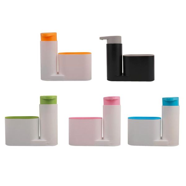 

2020 new portable home bathroom plastic shampoo soap dispenser practical liquid soap shampoo shower gel container holder