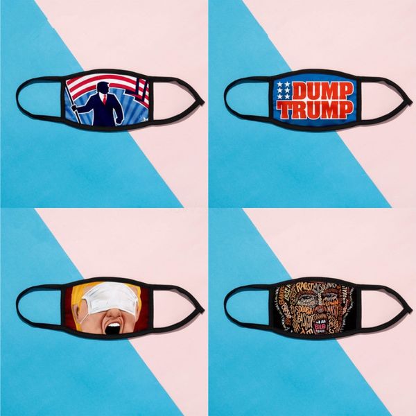 

in stock fast ship and face masks with breathing valve 3-layer designer printed mask dustproof earloop masks 0105 #185#462