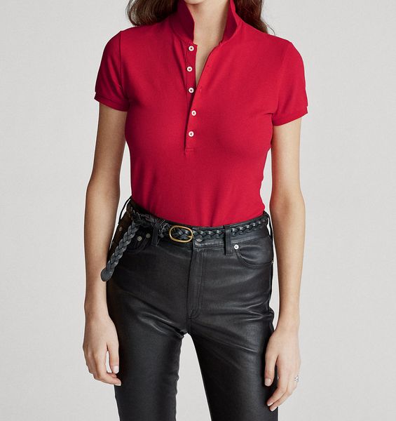 

designer women polo shirts embroidery horse style women summer soft breathable cotton polo shirts 2020 new arrival 6 colors size s-xl, White