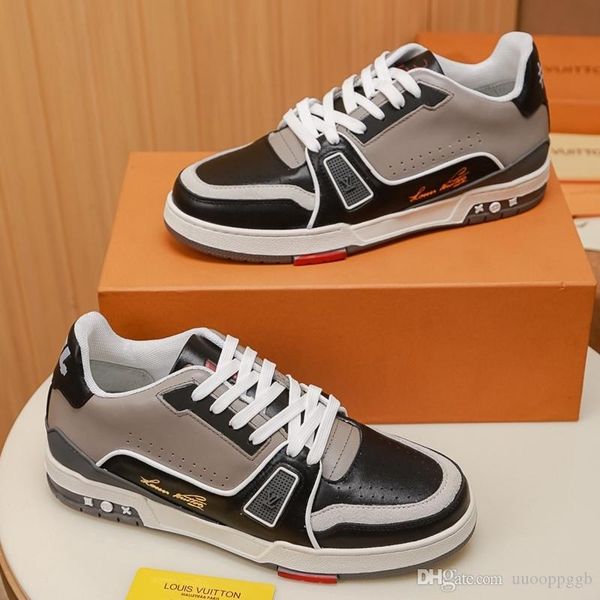 

2020s official website new luxury men's casual fashion shoes, outdoor travel sneakers, fast delivery original box packagin, Black