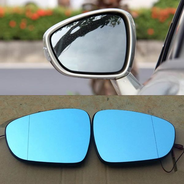 

for citroen c-quatre car rearview mirror wide angle hyperbola blue mirror arrow led turning signal lights