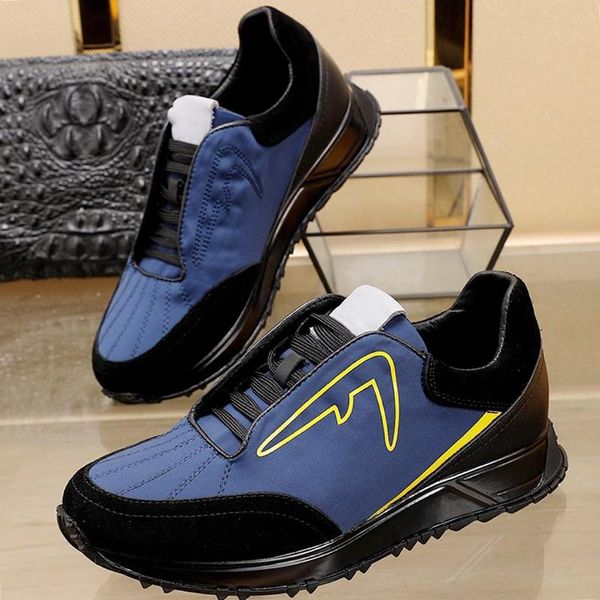 

new arrival scuba low - sneakers mens shoes fashion classic lightweight vintage footwears luxury lace -up casual men shoes chunky sneake, Black