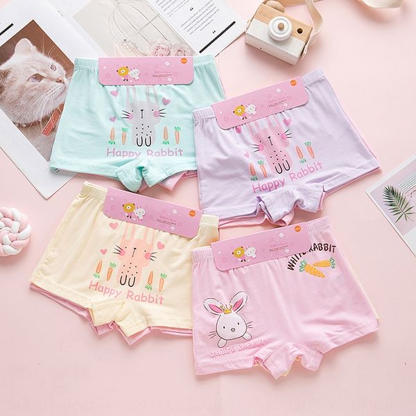 

new girl's children's boxer underwear sof under underwear underpants t modal girl's boxer pants breathable 2 pieces of cardbo, Camo