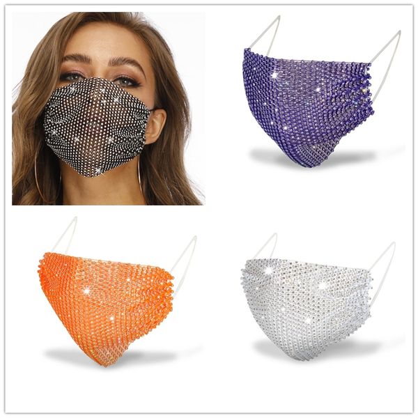 

selling with drilling mask female new summer european and american color mask trend water drill mask