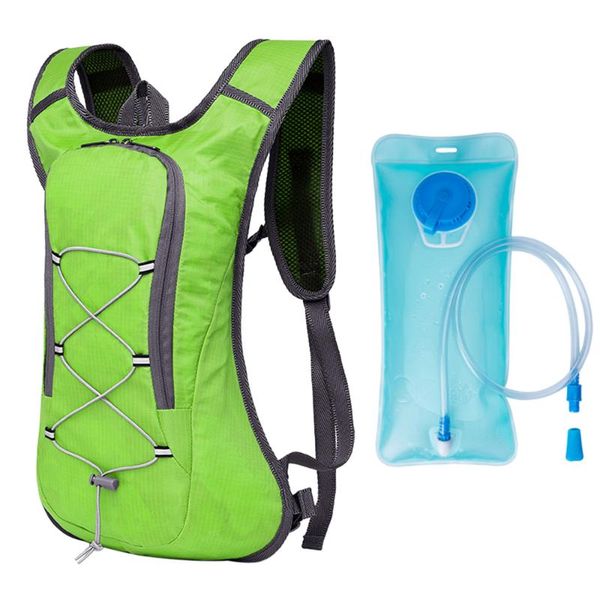 

breathable ultralight bicycle backpack running vest bag cycling marathon portable hydration pack bag with with 2l water bladder