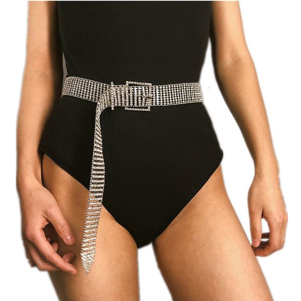 

women 10 rows full rhinestone belts shiny crystal waistband casual party dress pin buckle belt waist chain ceinture new 2020, Black;brown