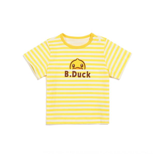 

5uncc b.duck little yellow duck clothing 2020 new children's t-shirt children's clothing baby women's short-sleeved t-shirt, Blue