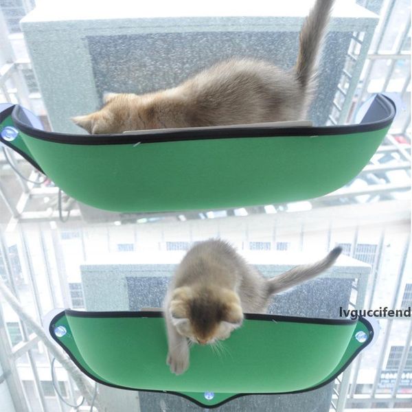 

heypet cat hammock window cat bed lounger sofa cushion hanging shelf seat with suction cup for ferret chinchilla t200101