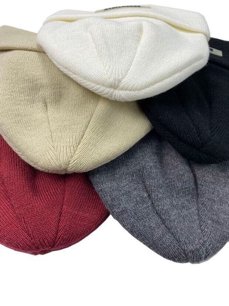 

travel fear of casual winter essentials beanie cold cap warm hat street fog autumn sport fishing outdoor knitted small god jsakg, Black