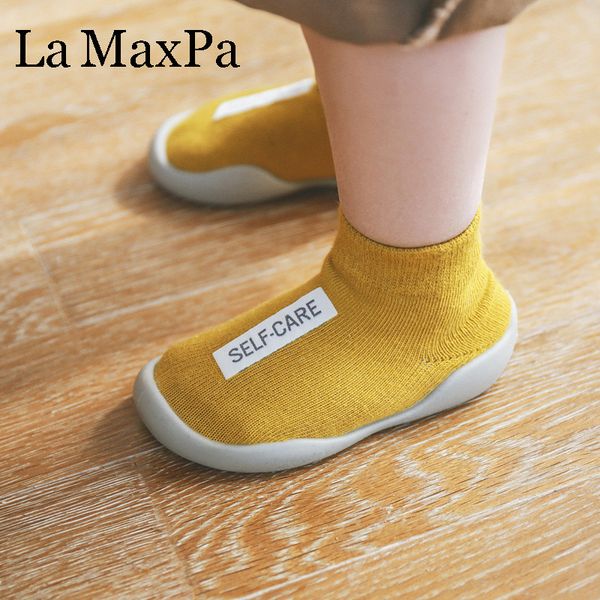 

2020 new baby shoes with rubber sole baby girl floor shoes non-slip cartoon toddler rubber sole socks