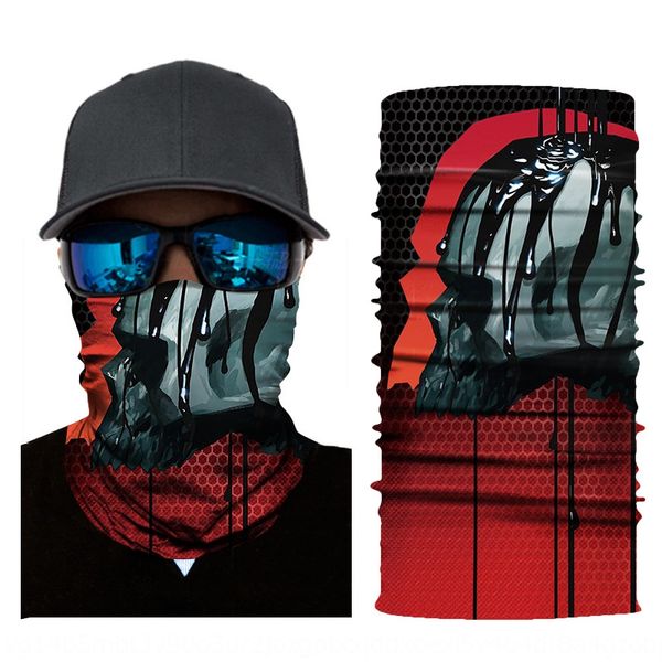 

3d digital printing magic outdoor dust-proof riding mask magic scarf seamless scarf