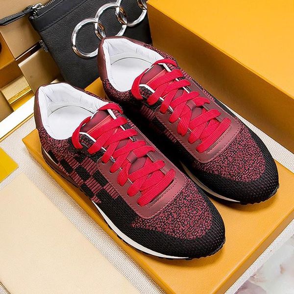 

athletic sports shoes for men daily runner fashion running lace -up trainers sports walking shoes run away with original box lg654 fast ship