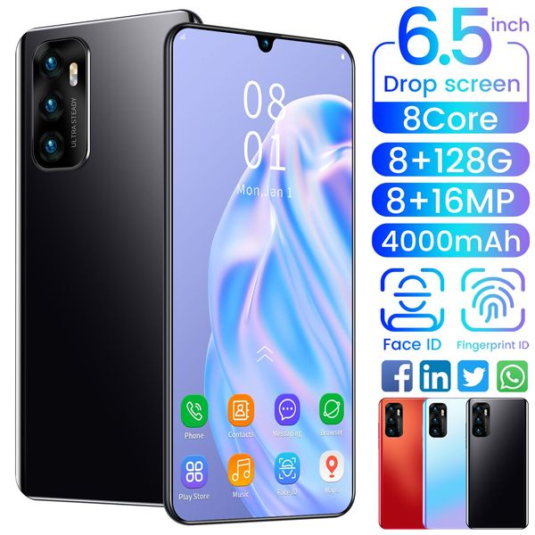

6.5-inch large screen p40pro+ android 3g cross-border smartphone with 1+8gb memory manufacturer spot wholesale