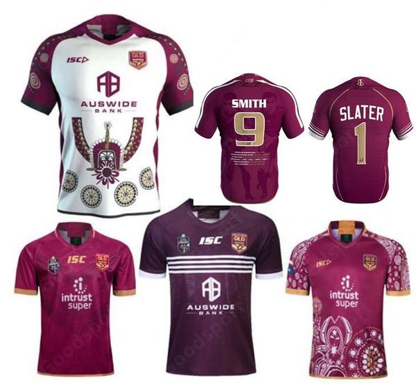 

2020 maroons jerseys rugby ponga glasby morgan napa oates milford hunt cooper arrow papalii hess wallace gagai hot, Black;gray
