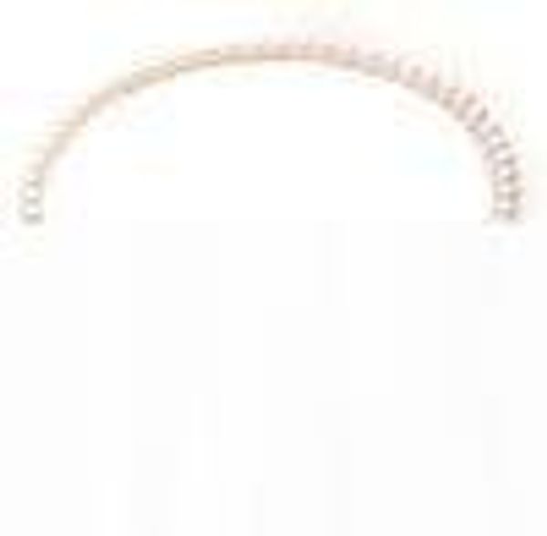 

fine pearls jewelry japanese akoya white saltwater pearl necklace 7-8mm 18inches, Silver