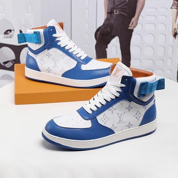 

men shoes casual trainer fashion sneakers footwear platform zapatos de hombre athletic sports shoes with origin box ankle boots, Black