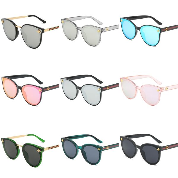 

simple oval octagon yellow red round sun glasses for women mirror hexagon small sunglasses vintage steampunk mens clear sun glass#309, White;black